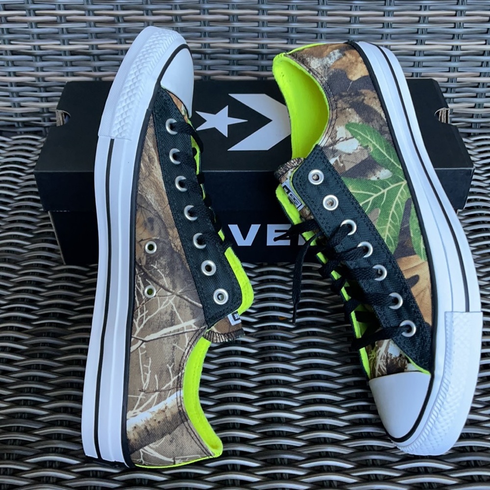 Converse Ctas OX Black/Multi/White MENS - Picture 12 of 16